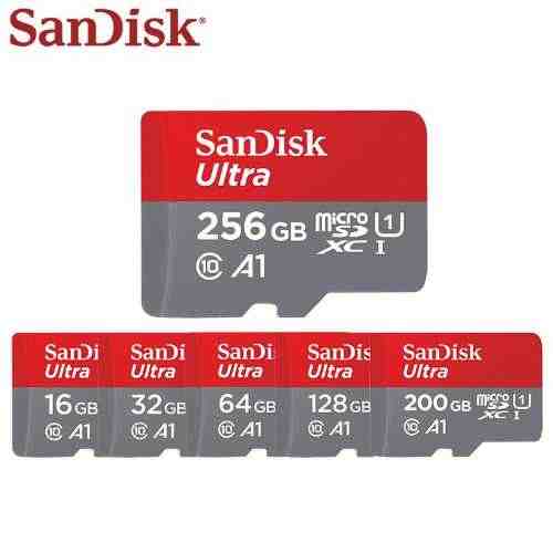 SanDisk Ultra microSDXC UHS-I Memory Card - 120MB/s, C10, U1 - Veloreo