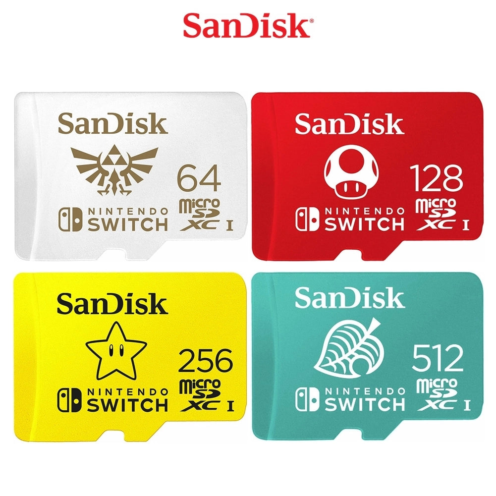 64GB Micro SD Memory Card For Nintendo Switch Gaming Console
