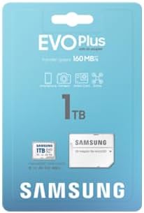 Samsung Evo Plus Micro SD Memory Card with SD adaptor 2024 160mb/s