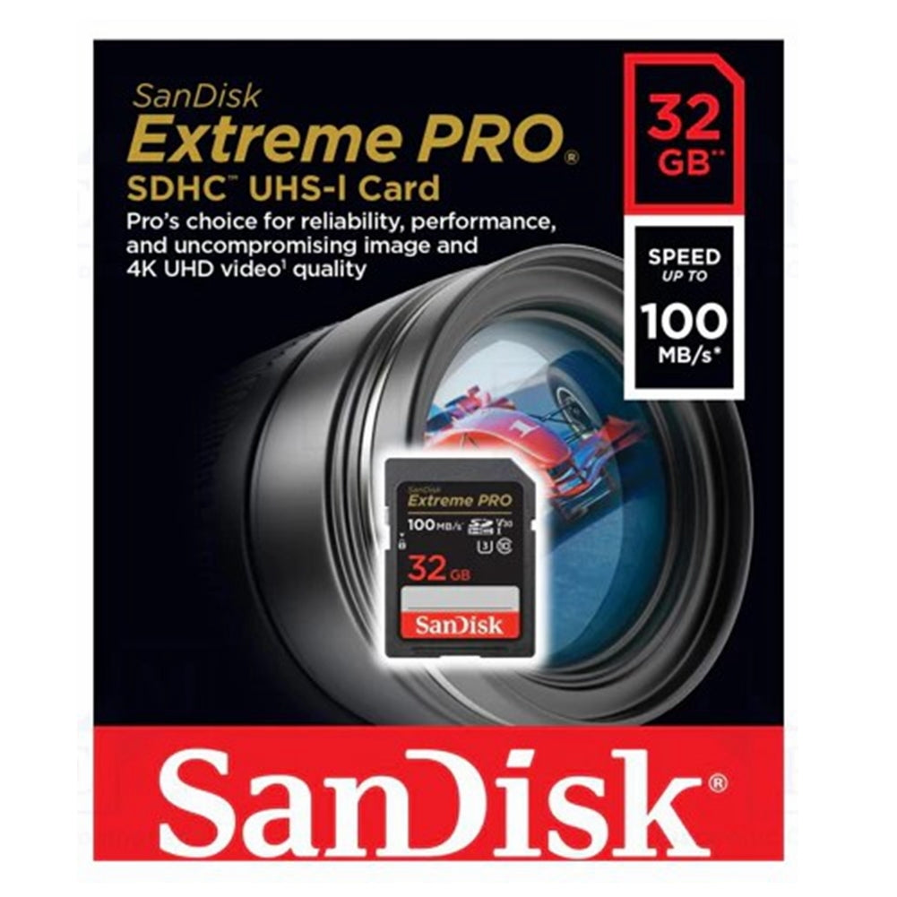 Sandisk Extreme PRO SD Memory Card For DHLR 4k Video Camera SDSDXXD