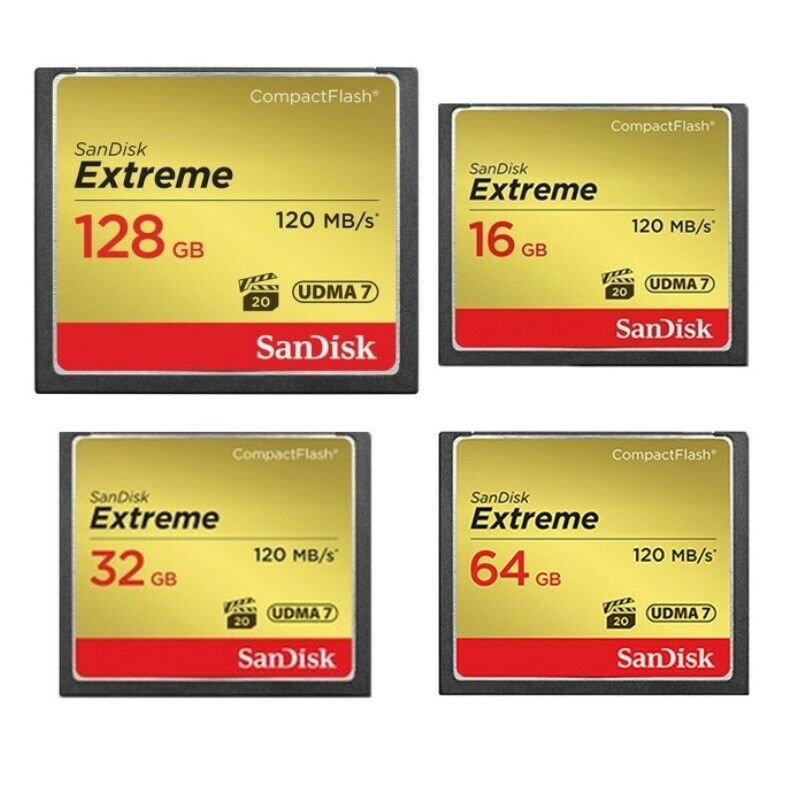 Sandisk extreme compact flash on sale 16gb